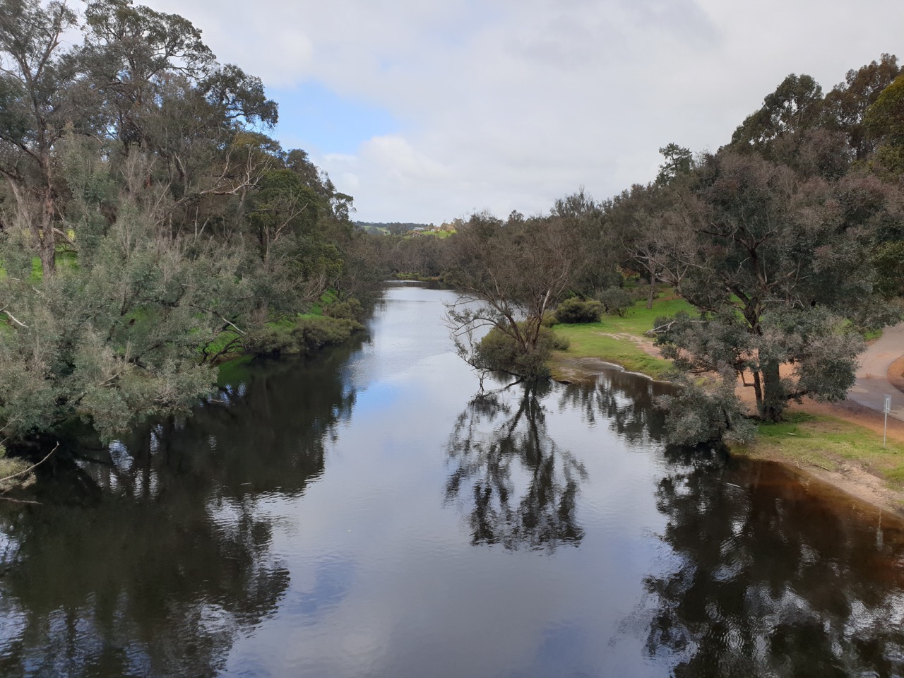 Blackwood River near Bridgetown in Western Australia