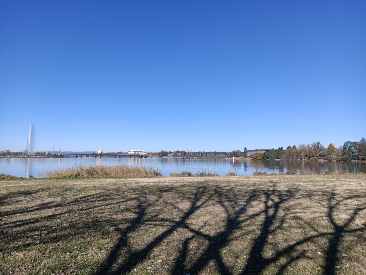Lake Burley Griffin in Canberra, Australian Capital Territory